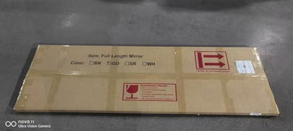 Antok Full Length Mirror, 71"x28" Floor Mirror, Arched Floor Standing Freestanding Arch Full Body Mirrors with Stand for Bedroom, Hanging Mounted for Living Room Cloakroom,Black