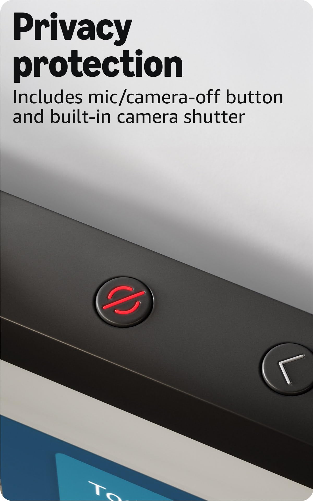 Amazon Echo Show 15 (newest model), Full HD 15.6" kitchen hub for home organization, with built-in Fire TV and Alexa