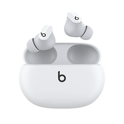 Beats Studio Buds - True Wireless Noise Cancelling Earbuds - Compatible with Apple & Android, Built-in Microphone, IPX4 Rating, Sweat Resistant Earphones, Class 1 Bluetooth Headphones - White