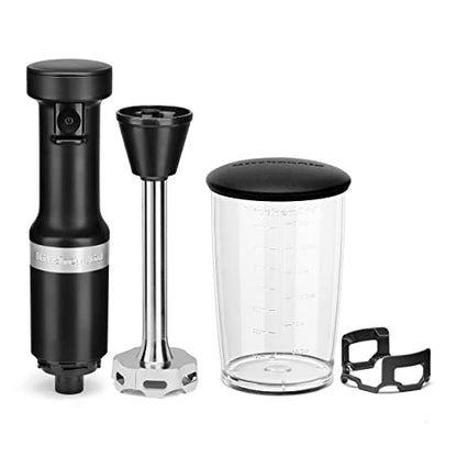 KitchenAid Variable Speed Corded Hand Blender KHBV53, Matte Black