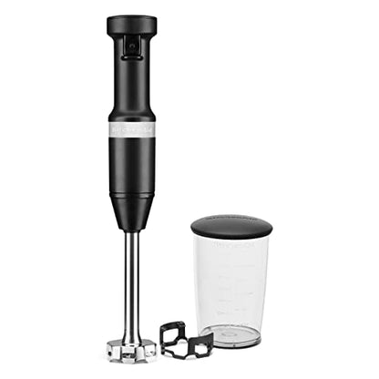 KitchenAid Variable Speed Corded Hand Blender KHBV53, Matte Black