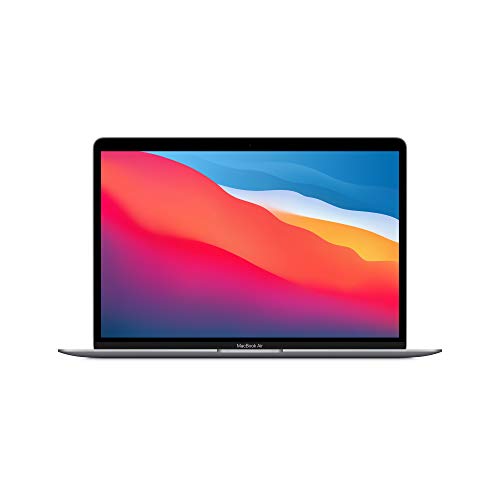 Apple 2020 MacBook Air Laptop M1 Chip, 13” Retina Display, 8GB RAM, 256GB SSD Storage, Backlit Keyboard, FaceTime HD Camera, Touch ID. Works with iPhone/iPad; Space Gray