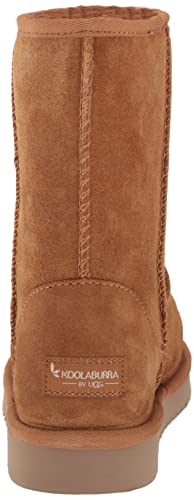 Koolaburra by UGG Women's koola Short Fashion Boot, Chestnut, 07 M US