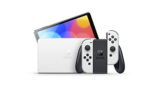 Nintendo Switch – OLED Model w/ White Joy-Con