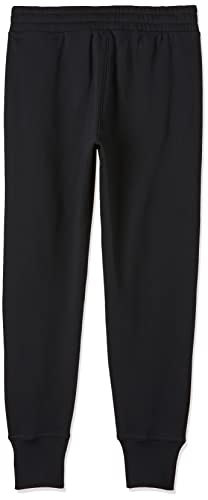 Under Armour Womens Rival Fleece Joggers , Black (001)/White , Medium