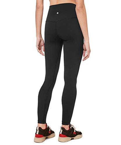 Lululemon Align Stretchy Full Length Yoga Pants - Women’s Workout Leggings, High-Waisted Design, Breathable, Sculpted Fit, 28 Inch Inseam, Black, 8