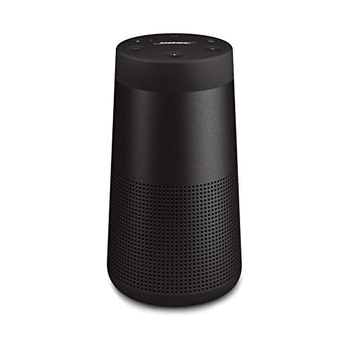 Bose SoundLink Revolve (Series II) Portable Bluetooth Speaker – Wireless Water-Resistant Speaker with 360° Sound, Black