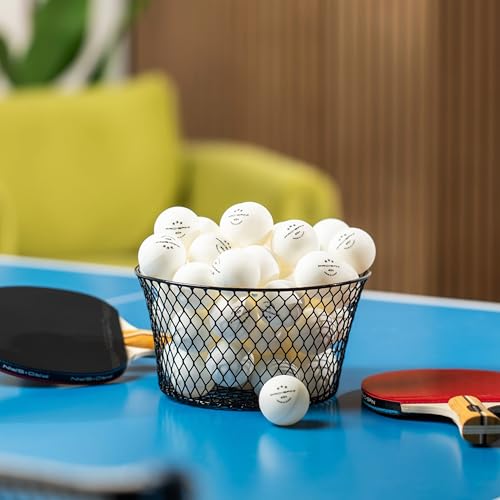 PRO SPIN Ping Pong Balls - White 3-Star 40+ Table Tennis Balls (Pack of 12) | High-Performance ABS Training Balls | Ultimate Durability for Indoor/Outdoor Ping Pong Tables