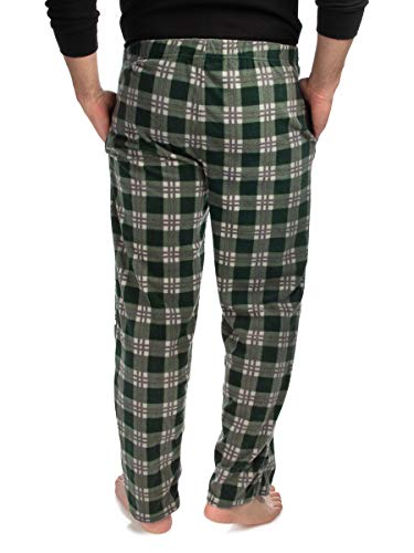 DG Hill (3 Pairs) Mens Plaid Pajama Pants with Pockets, Multi-color, Small 27-29, waist