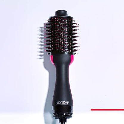 REVLON One-Step Volumizer Enhanced 1.0 Hair Dryer and Hot Air Brush | Now with Improved Motor | Amazon Exclusive (Black)