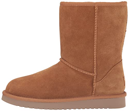 Koolaburra by UGG Women's koola Short Fashion Boot, Chestnut, 07 M US