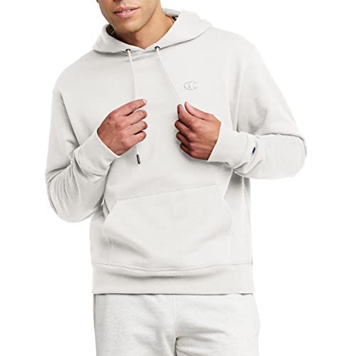 Champion Men's Hoodie, Powerblend, Fleece Striped Sweatshirt for Men (Reg. or Big & Tall)