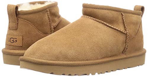 UGG Women's Classic Ultra Mini Boot, Chestnut, 07