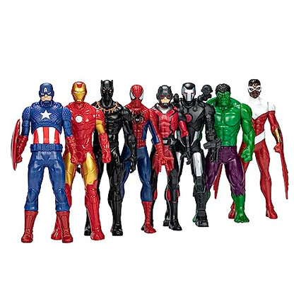 Marvel Avengers Ultimate Protectors Pack, 6-Inch-Scale, 8 Action Figures with Accessories, Super Hero Toys, Toys for Boys and Girls Ages 4 and Up, Medium