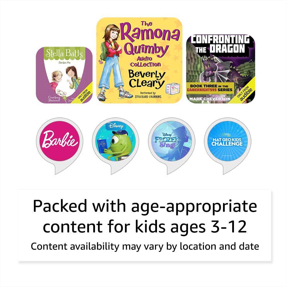 Echo Dot (5th Gen, 2022 release) Kids | Designed for kids, with parental controls | Owl