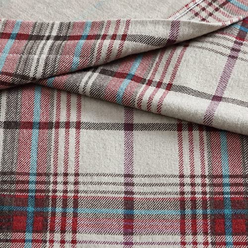 Eddie Bauer - Queen Sheets, Cotton Flannel Bedding Set, Brushed for Extra Softness, Cozy Home Decor (Montlake Plaid, Queen)