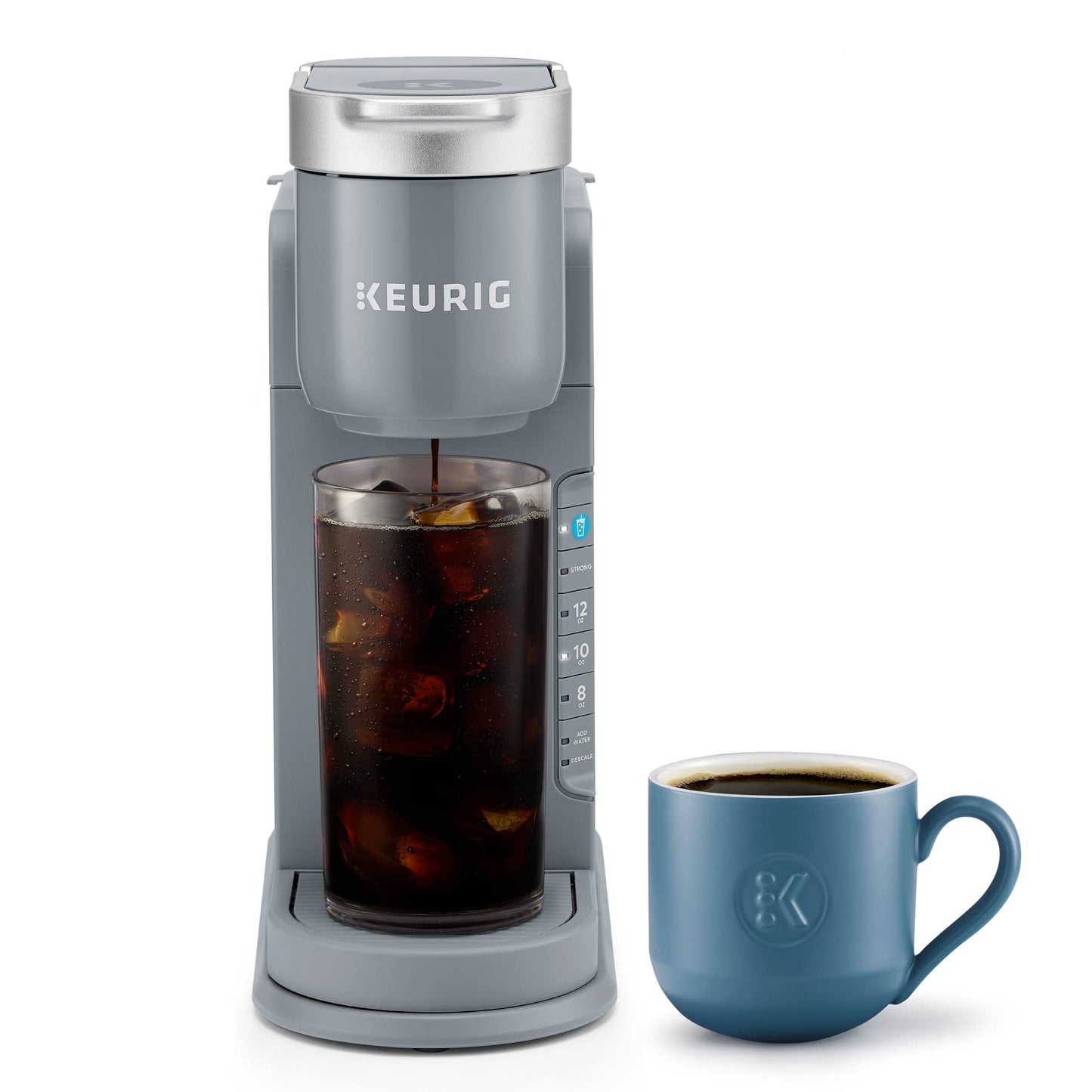 Keurig K-Iced Single Serve Coffee Maker - Brews Hot and Cold - Gray