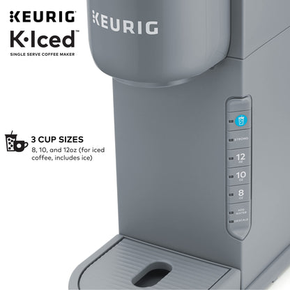 Keurig K-Iced Single Serve Coffee Maker - Brews Hot and Cold - Gray